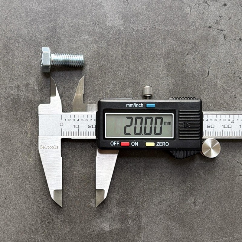 Болт М8х20х1,25 ГОСТ 7798-70 класс прочности 8.8 оцинкованный