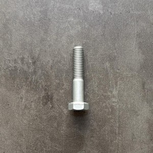 Болт М8х45х1,25 DIN 960 класс прочности 8.8 оцинкованный