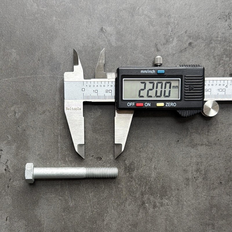 Болт М8х60х1,25 DIN 960 класс прочности 8.8 оцинкованный