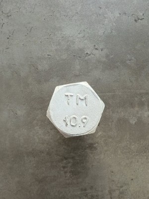 Болт М20х70х1,5 DIN 960 класс прочности 10.9 оцинкованный