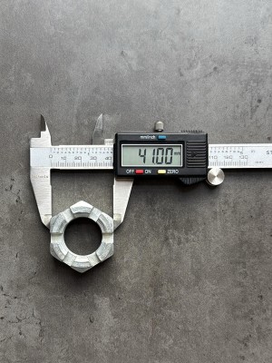 Гайка корончатая, прорезная низкая М27 ГОСТ 5933-73 класс прочности 8