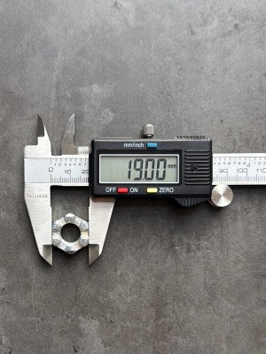 Гайка корончатая, прорезная низкая М12 ГОСТ 5933-73 класс прочности 10