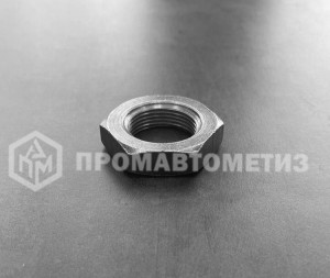 Гайка шестигранная низкая с уменьшенным размером "под ключ" М14х1,5 ГОСТ 2526-70 класс прочности 8